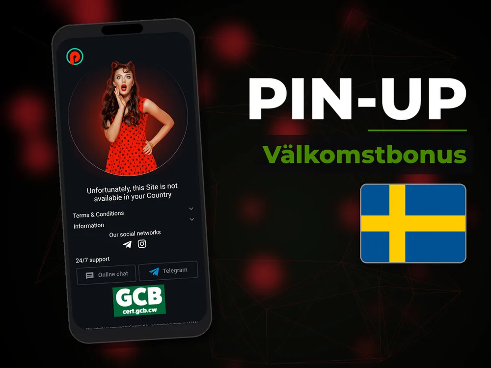 Pin-Up - Välkomstbonus