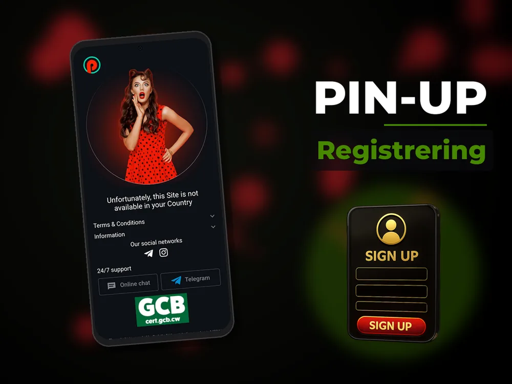 Pin-Up - Registrering